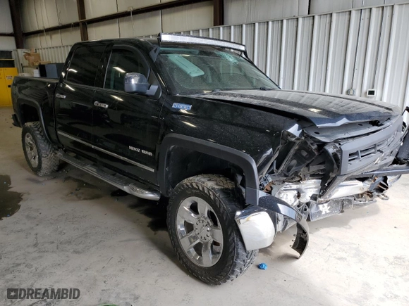 2014 Chevrolet Silverado 1500 LTZ with VIN 3GCUKSEC1EG325320, listed as a Copart auction lot 86565944 with NaN miles and Salvage Title. Bid and sale history available at carsss.com. Image 4.