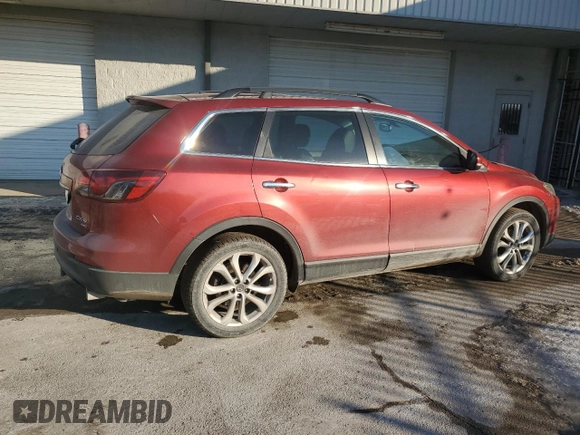 2013 Mazda CX-9 Grand Touring with VIN JM3TB3DV7D0408507, listed as a Copart auction lot 42175845 with 141,615 mi miles and Clean Title. Bid and sale history available at carsss.com. Image 3.