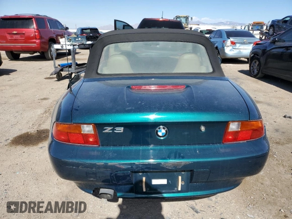 1997 BMW 3 Series 1.9L with VIN 4USCH7325VLE03227, listed as a Copart auction lot 44815605 with 45,842 mi miles and Salvage Title. Bid and sale history available at carsss.com. Image 6.