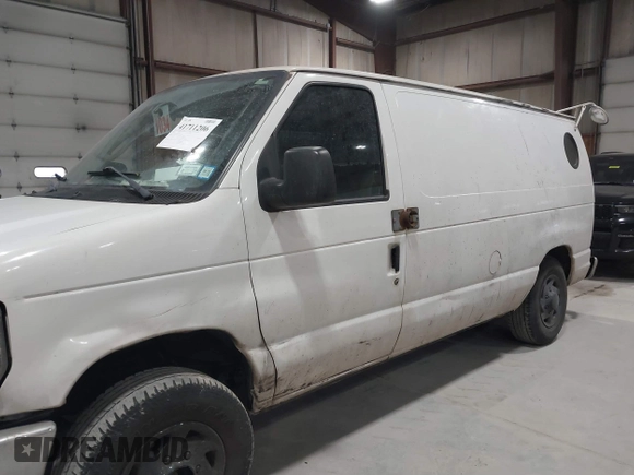 2008 Ford Econoline Cargo Commercial with VIN 1FTNE14W38DA55834, listed as a IAAI auction lot 41711206 with 102,369 mi miles and . Bid and sale history available at DreamBid. Image 14.