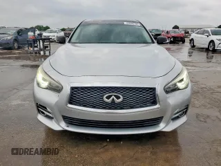 2017 Infiniti Q50 Premium with VIN JN1EV7AP5HM744552, listed as a Copart auction lot 53036705 with 122,100 mi miles and Salvage Title. Bid and sale history available at carsss.com. Image 5.