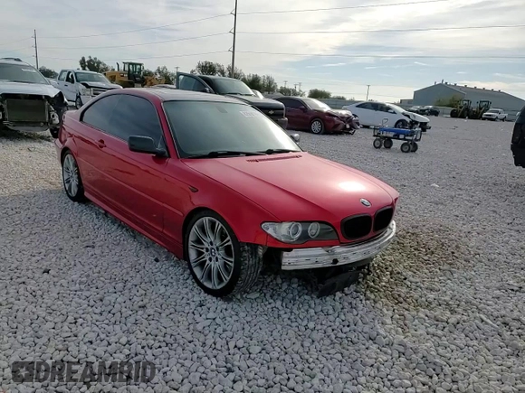 2005 BMW 3 Series 330Ci with VIN WBABD53485PL16573, listed as a Copart auction lot 82668044 with 136,567 mi miles and Salvage Title. Bid and sale history available at carsss.com. Image 10.