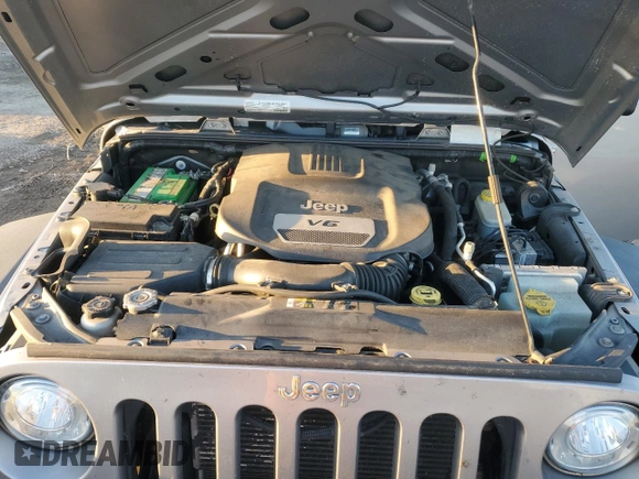 2018 Jeep Wrangler JK Unlimited Sport S with VIN 1C4HJWDG3JL891010, listed as a Copart auction lot 85007304 with 126,887 mi miles and Salvage Title. Bid and sale history available at carsss.com. Image 12.