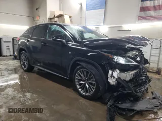 2020 Lexus RX 350 F Sport Performance with VIN 2T2YZMDA5LC257762, listed as a Copart auction lot 52093915 with 43,246 mi miles and Salvage title. Bid and sale history available at DreamBid. Image 4.