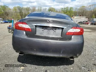 2012 Infiniti M with VIN JN1BY1ARXCM395969, listed as a Copart auction lot 52706675 with Not provided miles and Salvage title. Bid and sale history available at DreamBid. Image 6.
