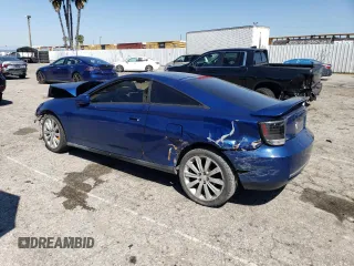 2002 Toyota Celica GT with VIN JTDDR32T220122071, listed as a Copart auction lot 50507934 with 206,473 mi miles and Salvage Title. Bid and sale history available at carsss.com. Image 2.