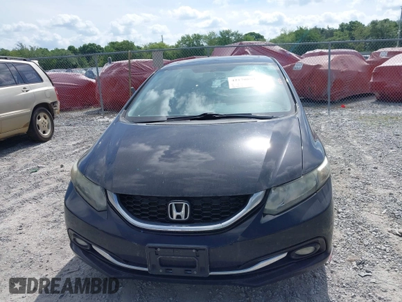2015 Honda Civic EX-L with VIN 19XFB2F97FE027878, listed as a IAAI auction lot 42170801 with Not Provided miles and . Bid and sale history available at carsss.com. Image 12.