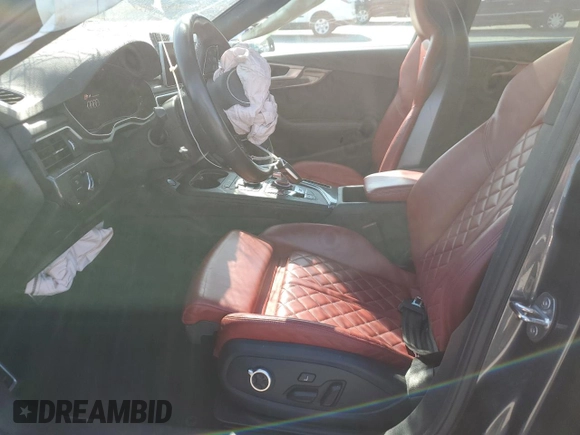 2018 Audi S4 Premium Plus with VIN WAUB4AF48JA120568, listed as a Copart auction lot 60743874 with 69,860 mi miles and Salvage Title. Bid and sale history available at carsss.com. Image 7.
