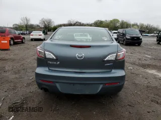 2013 Mazda Mazda3 i Sport with VIN JM1BL1U70D1719052, listed as a Copart auction lot 52068735 with 115,597 mi miles and Salvage Title. Bid and sale history available at carsss.com. Image 6.