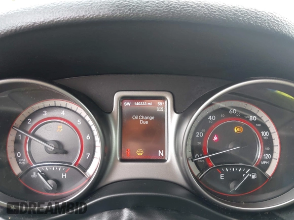 2016 Dodge Journey Crossroad Plus z VIN 3C4PDDGG7GT201047, wystawiony jako IAAI lot #41939167 z przebiegiem 140 333 mil mil oraz . Historia ofert i sprzedaży dostępna na DreamBid. Obrazek 7.