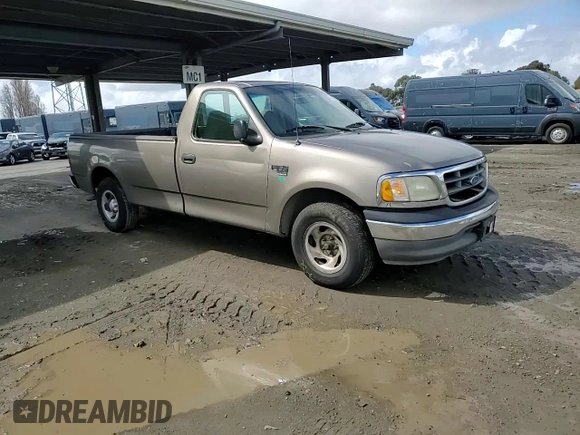 2002 Ford F-150 XL with VIN 1FTRF17W62NB40159, listed as a Copart auction lot 49010765 with 166,719 mi miles and Salvage Title. Bid and sale history available at carsss.com. Image 11.