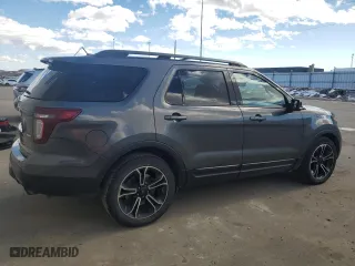 2015 Ford Explorer Sport with VIN 1FM5K8GT8FGA72915, listed as a Copart auction lot 50187805 with 206,154 mi miles and Clean Title. Bid and sale history available at carsss.com. Image 3.