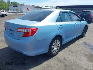 2012 Toyota Camry L with VIN 4T1BF1FK8CU522325, listed as a IAAI auction lot 41908172 with 211,143 mi miles and . Bid and sale history available at DreamBid. Image 4.