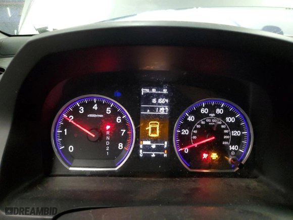 2008 Honda CR-V LX with VIN JHLRE48338C077649, listed as a Copart auction lot 45324285 with 161,664 mi miles and Salvage Title. Bid and sale history available at carsss.com. Image 9.