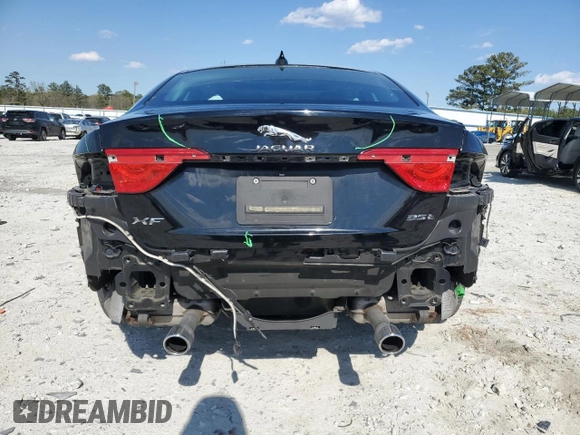 2016 Jaguar XF 35t Prestige with VIN SAJBE4BV7GCY02744, listed as a Copart auction lot 50179145 with 66,649 mi miles and Salvage Title. Bid and sale history available at carsss.com. Image 6.