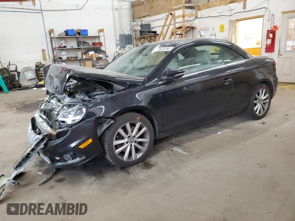 2013 Volkswagen Eos Komfort with VIN WVWBW8AH6DV003584, listed as a Copart auction lot 78823294 with 107,792 mi miles and Clean Title. Bid and sale history available at DreamBid. Image 1.