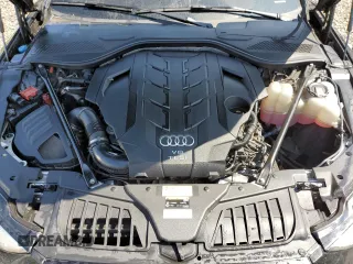 2021 Audi A8 with VIN WAU8EAF82MN033093, listed as a Copart auction lot 67244024 with 37,376 mi miles and Salvage Title. Bid and sale history available at carsss.com. Image 11.