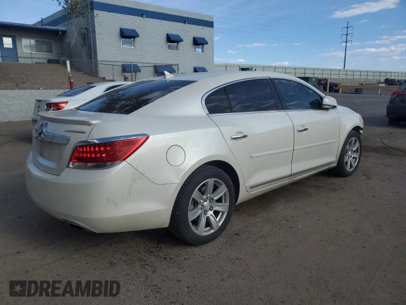 2012 Buick LaCrosse Leather with VIN 1G4GC5E31CF101728, listed as a Copart auction lot 54929695 with 197,313 mi miles and Salvage title. Bid and sale history available at DreamBid. Image 3.