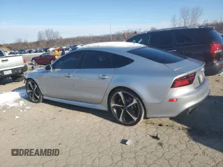 2017 Audi RS 7 Prestige z VIN WUAWAAFC8HN903853, wystawiony jako Copart lot #86112964 z przebiegiem 57 313 mil mil oraz Szkody całkowita. Historia ofert i sprzedaży dostępna na DreamBid. Obrazek 2.