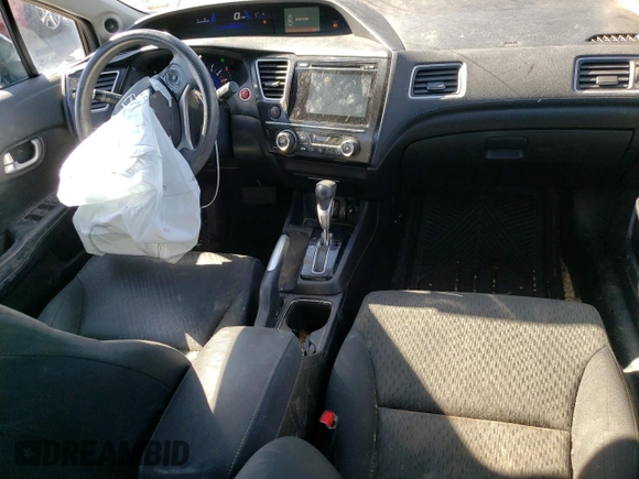 2014 Honda Civic Sedan EX with VIN 19XFB2F8XEE274575, listed as a Copart auction lot 72812584 with 151,172 mi miles and Salvage Title. Bid and sale history available at carsss.com. Image 8.