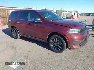 2021 Dodge Durango GT z VIN 1C4RDJDG4MC627460, wystawiony jako IAAI lot #40817986 z przebiegiem 46 886 mil mil oraz . Historia ofert i sprzedaży dostępna na DreamBid. Obrazek 1.