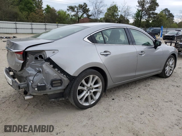 2015 Mazda 6 i Touring with VIN JM1GJ1V53F1189459, listed as a Copart auction lot 53031775 with 111,956 mi miles and Salvage Title. Bid and sale history available at DreamBid. Image 3.