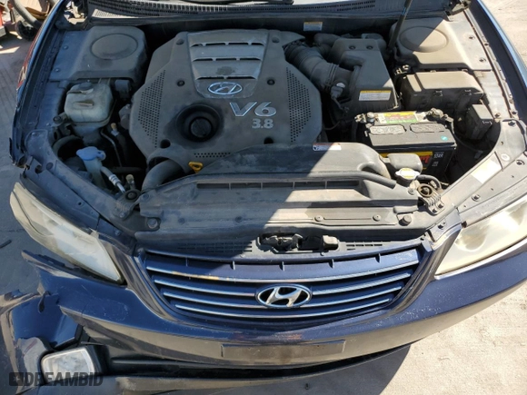 2007 Hyundai Azera SE with VIN KMHFC46F77A183675, listed as a Copart auction lot 46603685 with 159,910 mi miles and Salvage Title. Bid and sale history available at carsss.com. Image 13.