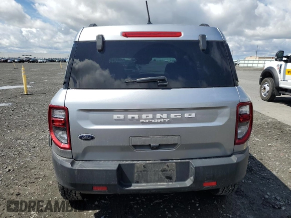 2021 Ford Bronco Sport Big Bend with VIN 3FMCR9B66MRA84822, listed as a Copart auction lot 54583725 with 67,813 mi miles and Salvage title. Bid and sale history available at DreamBid. Image 6.
