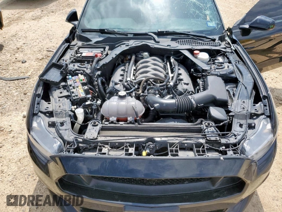 2017 Ford Mustang GT with VIN 1FA6P8CF7H5265510, listed as a Copart auction lot 59172315 with Not provided miles and Salvage title. Bid and sale history available at DreamBid. Image 11.