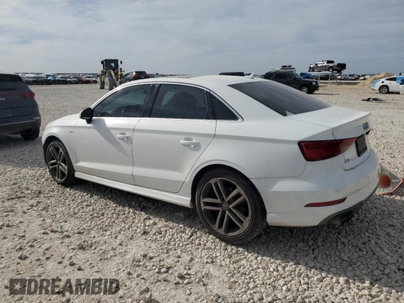 2017 Audi A3 Premium Plus with VIN WAUGUGFF7H1046600, listed as a Copart auction lot 49002005 with 74,914 mi miles and Salvage Title. Bid and sale history available at DreamBid. Image 2.