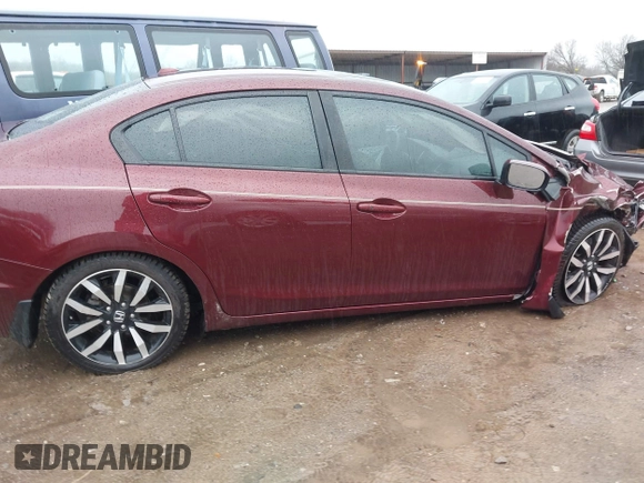 2015 Honda Civic EX-L z VIN 19XFB2F93FE034245, wystawiony jako IAAI lot #41427385 z przebiegiem 56 472 mil mil oraz . Historia ofert i sprzedaży dostępna na DreamBid. Obrazek 13.