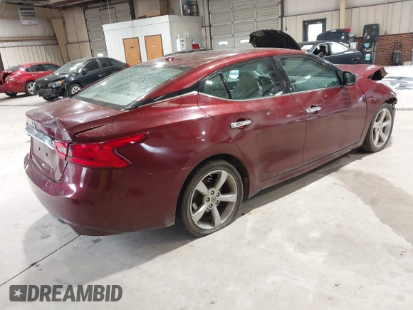 2016 Nissan Maxima SV z VIN 1N4AA6AP8GC431166, wystawiony jako IAAI lot #41973524 z przebiegiem 119 093 mil mil oraz . Historia ofert i sprzedaży dostępna na DreamBid. Obrazek 4.