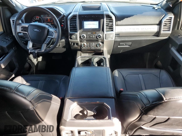 2017 Ford F-350 Platinum with VIN 1FT8W3BT2HEF16434, listed as a Copart auction lot 47240165 with 99,219 mi miles and Salvage Title. Bid and sale history available at DreamBid. Image 8.