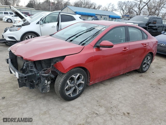 2020 Kia Forte LXS with VIN 3KPF24AD9LE248515, listed as a Copart auction lot 44452435 with 106,506 mi miles and Salvage Title. Bid and sale history available at carsss.com. Image 1.