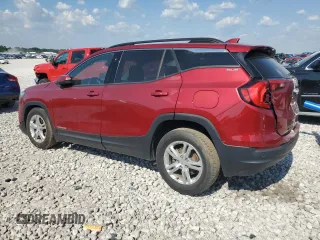 2020 GMC Terrain SLE with VIN 3GKALMEV2LL133443, listed as a Copart auction lot 62584195 with 75,823 mi miles and Salvage title. Bid and sale history available at DreamBid. Image 2.