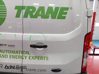 2019 Ford Transit with VIN 1FTYR1YM6KKA19827, listed as a IAAI auction lot 42815344 with 80,995 mi miles and . Bid and sale history available at DreamBid. Image 13.
