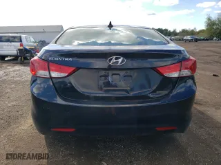 2012 Hyundai Elantra GLS PZEV with VIN KMHDH4AEXCU258580, listed as a Copart auction lot 76732884 with 116,051 mi miles and Clean Title. Bid and sale history available at carsss.com. Image 6.