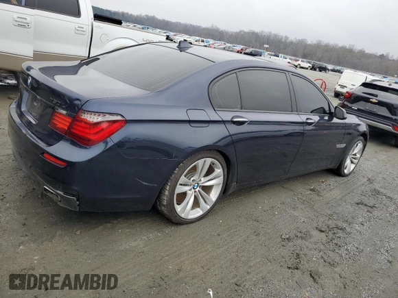 2015 BMW 7 Series 750Li xDrive with VIN WBAYF8C50FD654051, listed as a Copart auction lot 84419284 with 164,994 mi miles and Clean title. Bid and sale history available at DreamBid. Image 3.
