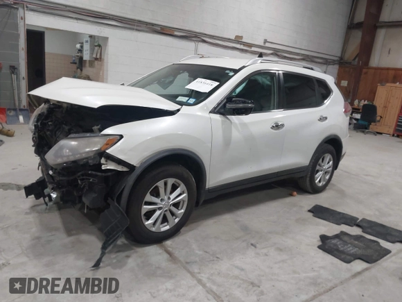 2016 Nissan Rogue SV with VIN KNMAT2MV6GP654743, listed as a IAAI auction lot 41836418 with 171,889 mi miles and . Bid and sale history available at DreamBid. Image 18.