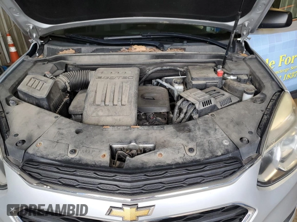 2016 Chevrolet Equinox LS with VIN 2GNFLEEK2G6315870, listed as a Copart auction lot 53386255 with 92,277 mi miles and Clean Title. Bid and sale history available at carsss.com. Image 12.