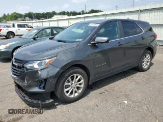 2021 Chevrolet Equinox LT with VIN 3GNAXKEV8ML391995, listed as a Copart auction lot 60400895 with 95,315 mi miles and Salvage title. Bid and sale history available at DreamBid. Image 1.