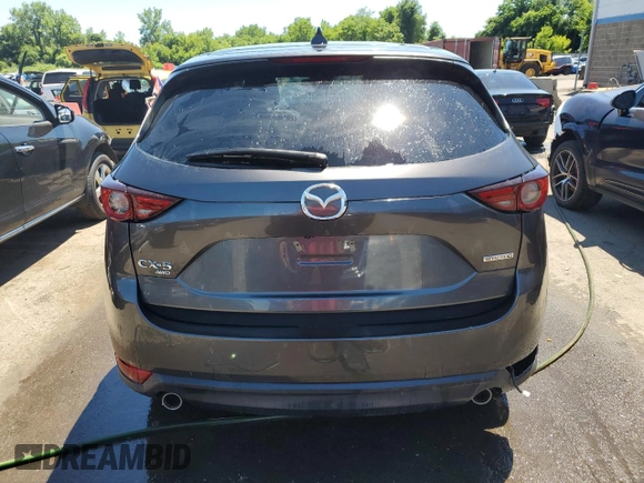 2020 Mazda CX-5 Grand Touring with VIN JM3KFBDM4L0771394, listed as a Copart auction lot 58830274 with 46,534 mi miles and Salvage Title. Bid and sale history available at carsss.com. Image 6.