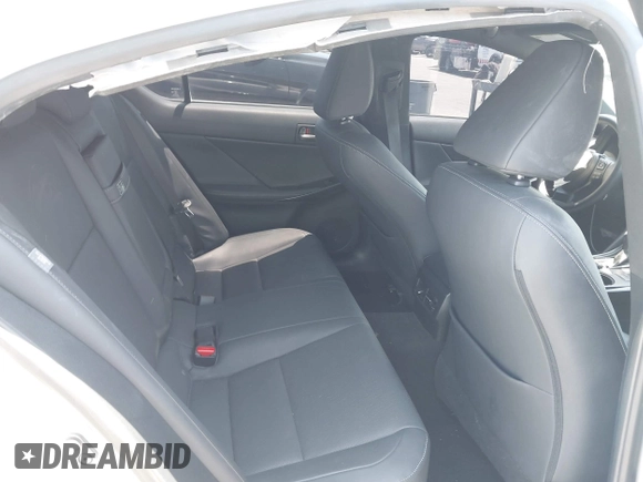 2024 Lexus IS 300 with VIN JTHBA1D2XR5131510, listed as a IAAI auction lot 42607201 with 10,580 mi miles and . Bid and sale history available at DreamBid. Image 8.