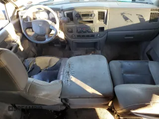 2007 Dodge Ram 2500 SLT with VIN 3D7KS28A17G796037, listed as a Copart auction lot 42055675 with 0 mi miles and Salvage Title. Bid and sale history available at carsss.com. Image 8.