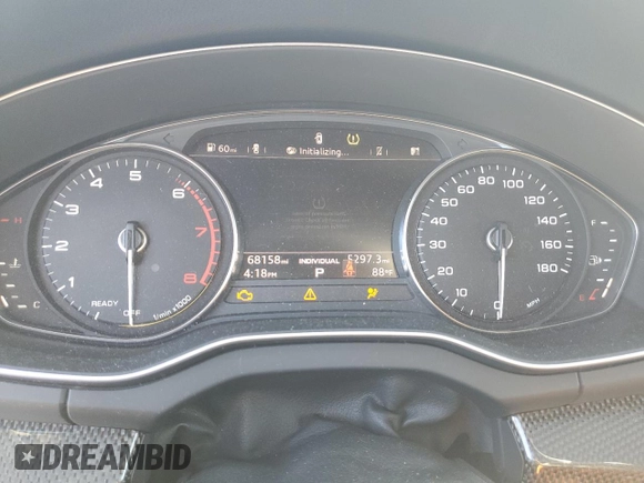 2018 Audi SQ5 Premium Plus with VIN WA1A4AFYXJ2069841, listed as a Copart auction lot 69450284 with 68,158 mi miles and Salvage Title. Bid and sale history available at DreamBid. Image 9.
