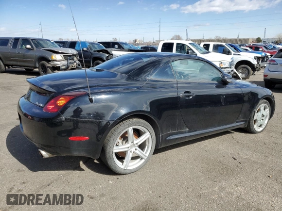2004 Lexus SC 430 z VIN JTHFN48Y740060990, wystawiony jako Copart lot #48016905 z przebiegiem 77 766 mil mil oraz Nie do naprawy • Non repairable. Historia ofert i sprzedaży dostępna na DreamBid. Obrazek 4.