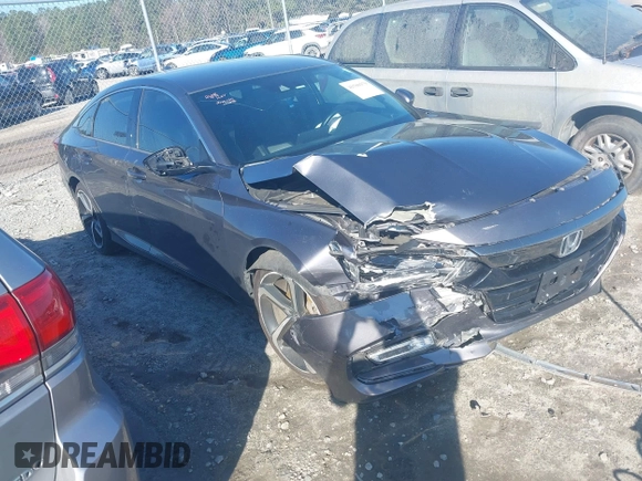 2019 Honda Accord Sport with VIN 1HGCV1F30KA086821, listed as a IAAI auction lot 41580379 with 84,288 mi miles and . Bid and sale history available at DreamBid. Image 1.