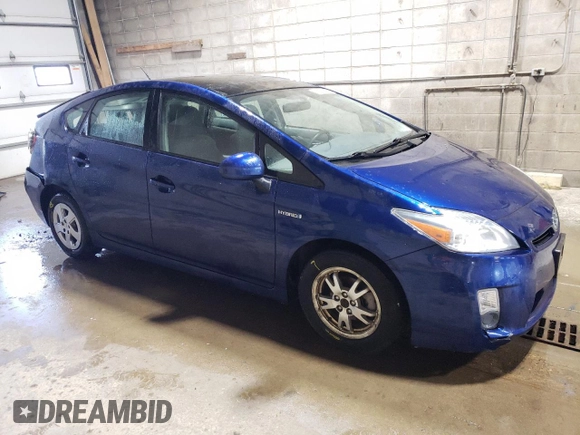 2010 Toyota Prius II with VIN JTDKN3DU8A1173852, listed as a Copart auction lot 53701265 with 115,504 mi miles and Salvage Title. Bid and sale history available at carsss.com. Image 4.