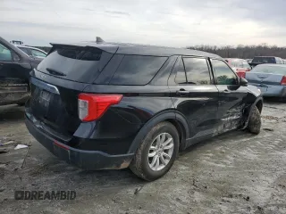 2021 Ford Explorer with VIN 1FMSK7BH6MGA26884, listed as a Copart auction lot 45378165 with 67,407 mi miles and Salvage Title. Bid and sale history available at carsss.com. Image 3.