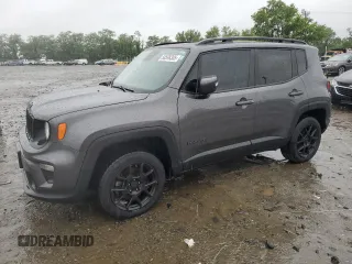 2019 Jeep Renegade Altitude with VIN ZACNJBB11KPK30872, listed as a Copart auction lot 58598305 with 87,474 mi miles and Salvage title. Bid and sale history available at DreamBid. Image 1.